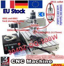 3 Axis cnc 3040 500W LPT Mach3 CNC Router Cutter Mill Engraving Machine 3040Z-DQ