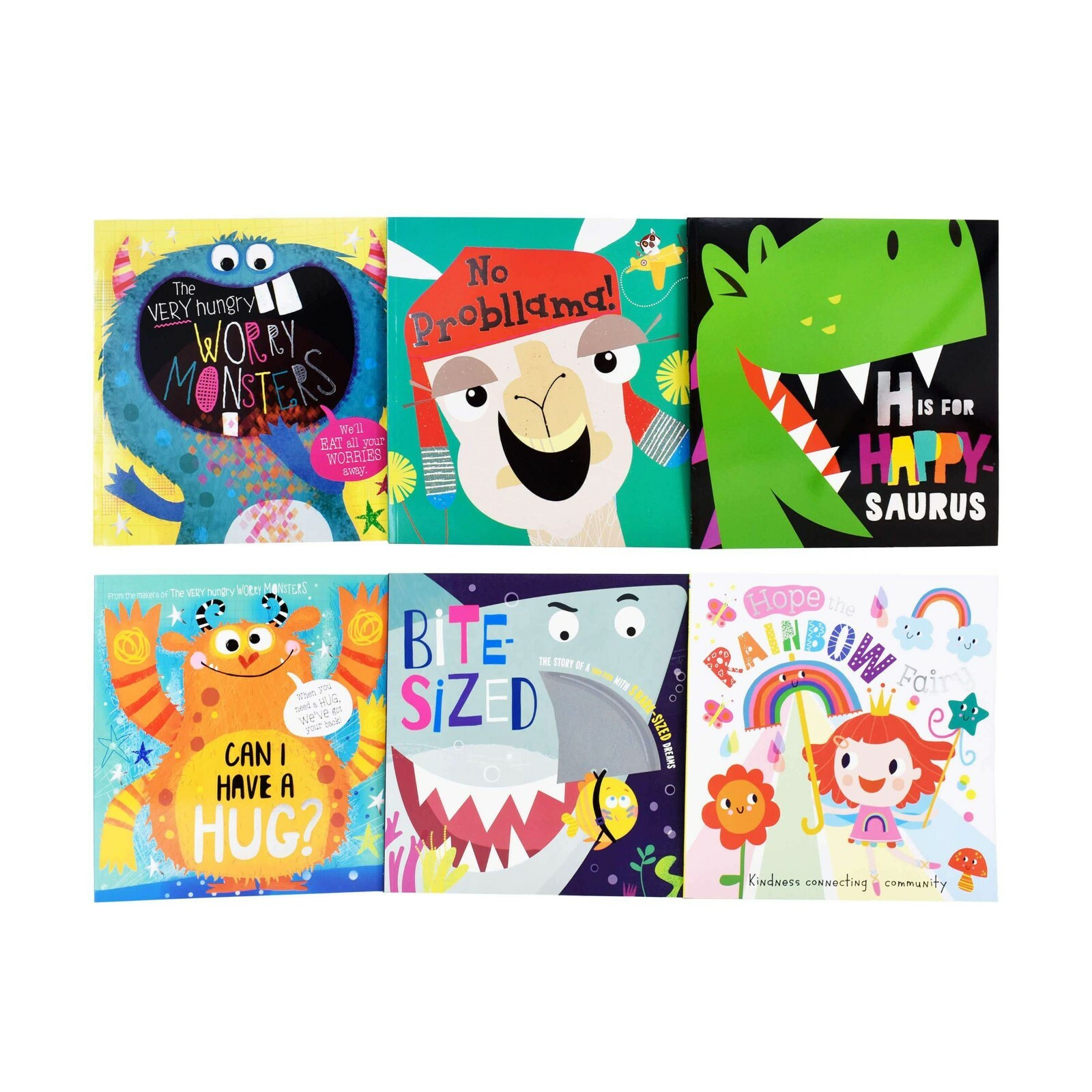 The Very Hungry Worry Monsters & Friends 6 Books collection Set | Children’s Emo