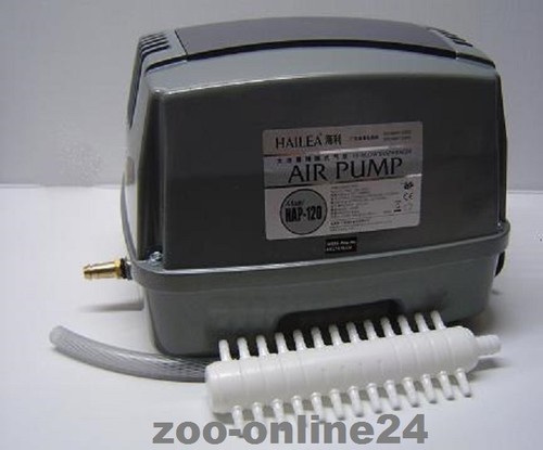 HAILEA HiBlow HAP60;80;100;120;AquariumTeichKompressorSauerstoff