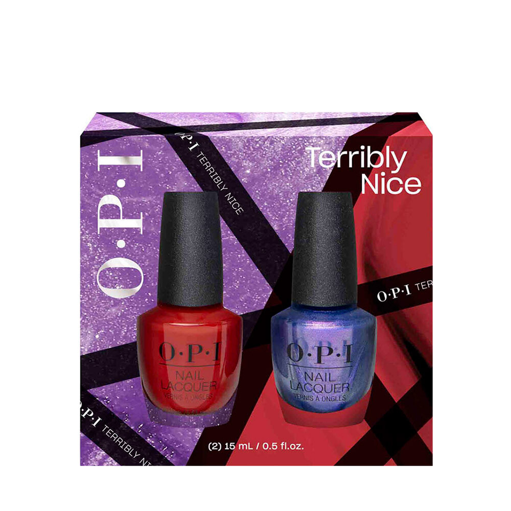 OPI Nail Lacquer Terribly Nice Duo Pack 2x15ml