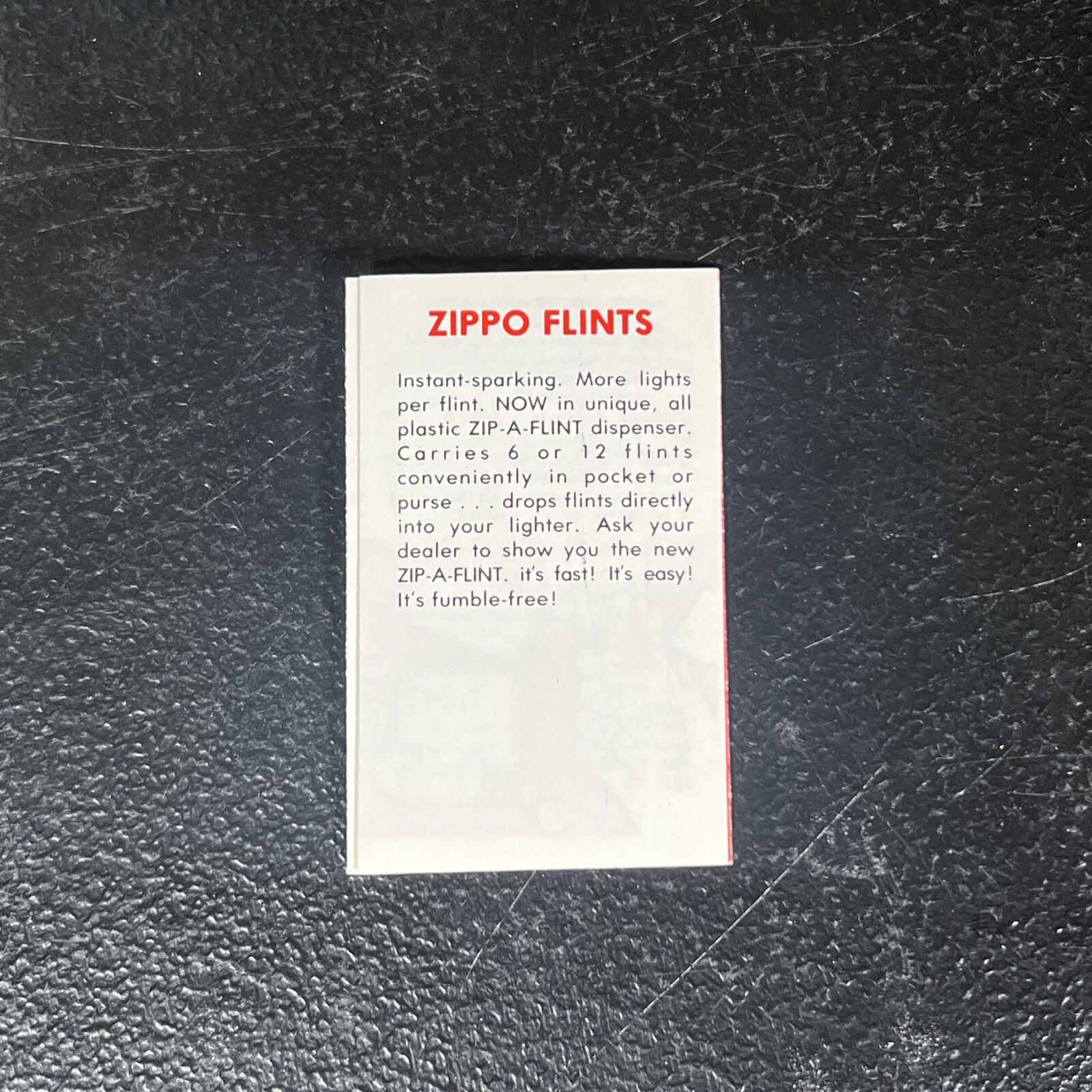 Vintage Barcroft Zippo Table Lighter 2 Sided / MIB eBay