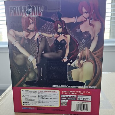 Fairy Tail Erza Scarlet Bunny Girl Style Type White 1/6 Figure