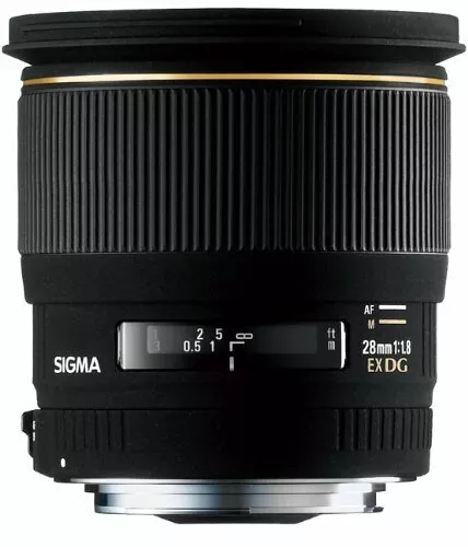 SIGMA Single Focus Wide Angle Lens 28mm F1.8 EX DG ASPHERICAL MACRO for Nikon