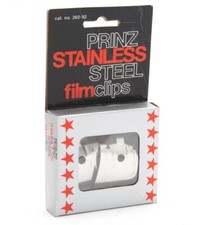 Mint Prinz Stainless Steel Film Clips Set of Two with Box 35113