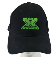 The X Factor Fox Hat Baseball Cap Black Adjustable OS 2003