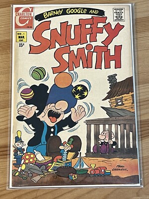 SNUFFY SMITH #1 CHARLTON 1970 Vintage 15¢