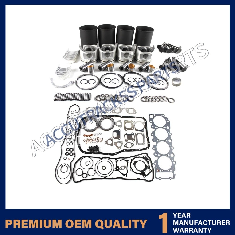 Overhaul Rebuild Kit for Isuzu 4HL1 Engine Hitachi EX200-3