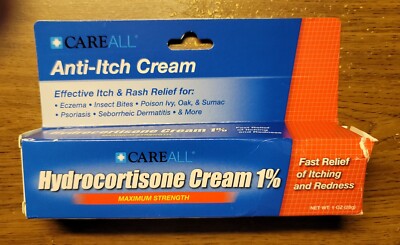 Care All Hydrocortisone Anti-itch Cream 1oz Exp 03/26