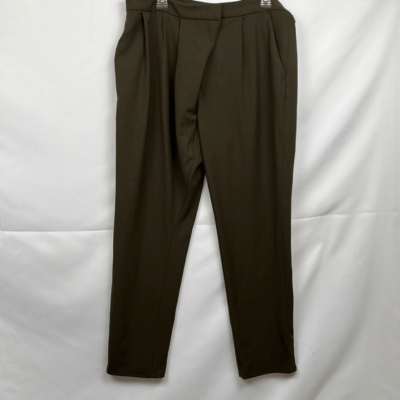 Zara Olive green dress pants size large NWT | eBay