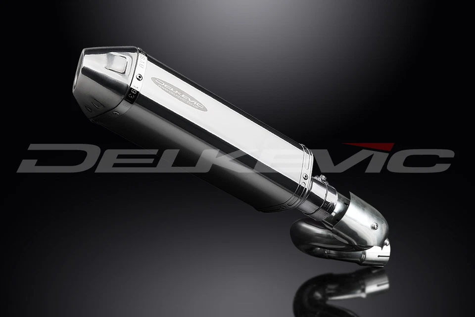 Aprilia Tuono V4 1100RR 2015-2016 Slip On 13" Tri-Oval Silenciador de escape de acero inoxidable Foto 3 de 3