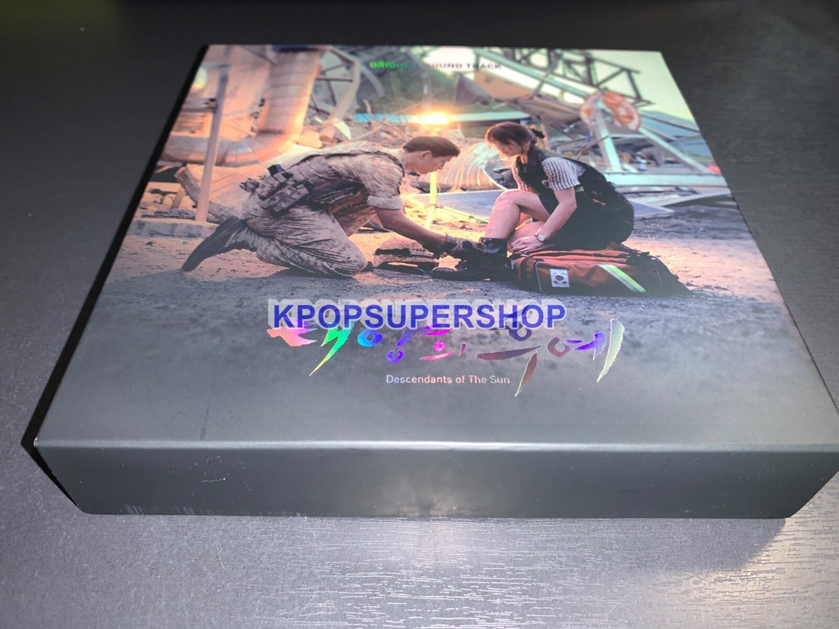 Descendants of the Sun Vol 1 & 2 OST Soundtrack 2 CD Great