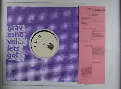 Petethepiratesquid / Grave, Shovel... Let's Go! GER LP 2010 Ltd Nbd #009 + Ins