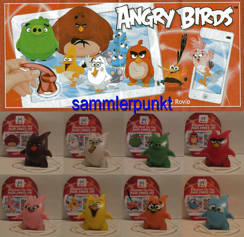 EINZELFIGUR + BPZ Aus Angry Birds 2 / Kinder Joy | EBay
