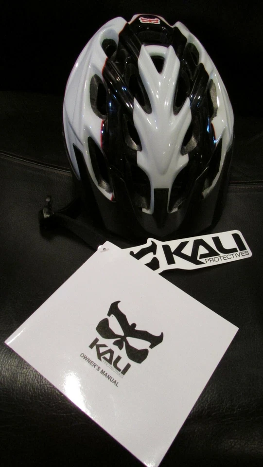 Casco de Bicicleta Kali Protectives Chakra Juvenil Rojo/Negro YS/YM Nuevo en Caja 52-57CM Foto 2 de 4