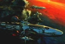 #49 John Berkey Fantasy/Sci-Fi Trading Card