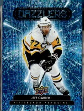 2022-23 Upper Deck #DZ-46 Jeff Carter Dazzlers Blue Pittsburgh Penguins