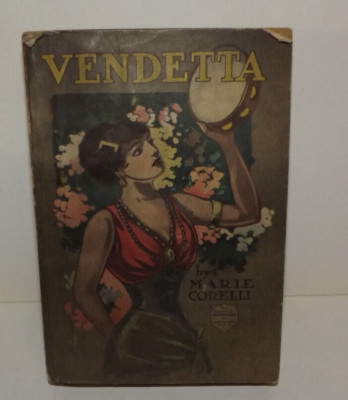 Vendetta Or The Story Of One Forgotten By Marie Corelli 1886 Hart Series No. 24