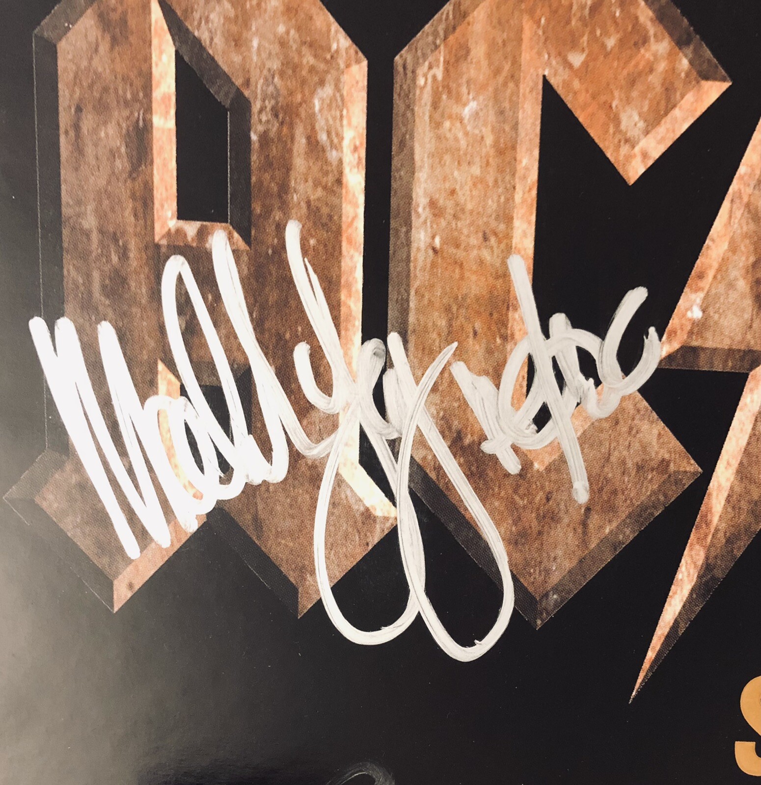 ACDC AC/DC Signed Autographed Stiff Upper Lip Poster Angus Young Brian ...