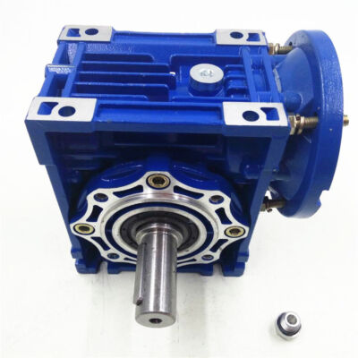 1pc Worm Gear NMRV050 Speed Reducer 80B14 Input 19mm Ratio 100:1