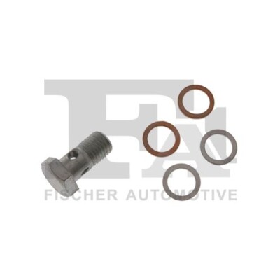 Hydraulikschlauch Servoschlauch + 2x Hohlschraube Für VW Skoda Octavia