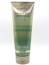BATH  BODY WORKS COCONUT LIME VERBENA BODY CREAM 8 OZ