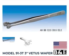 Wafer Tweezers , 91-3T VETUS, PCB BGA Repair Rework Jewelry