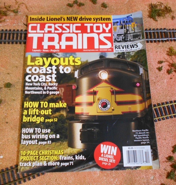 Magazine: Classic Toy Trains December 2006; Layouts; Vintage Model Railroad