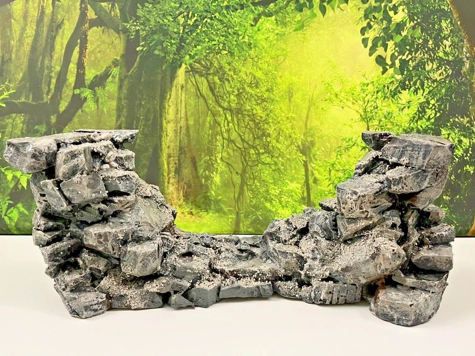 WARGAMING TERRENO PINTADO Doble Puente/Pilas de Roca/Colina Modular Warhammer Warcry Foto 2 de 4