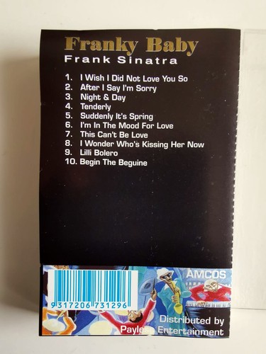 Genuine Frank Sinatra Frank Baby Gold Label Collection Cassette Tape - Picture 4 of 4