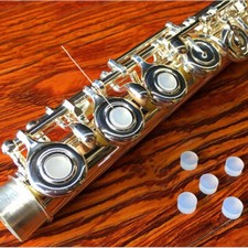 12/20pc 7.0mm Silicone Flute Tone Hole Plugs Open Hole Plugs Flute Key Cover