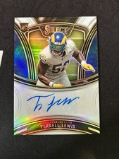 2020 Panini Select - Select Signatures #SS-TLE Terrell Lewis (AU, RC) /35
