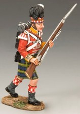 KING COUNTRY THE AGE OF NAPOLEON NA207 GORDON HIGHLANDER CHARGING