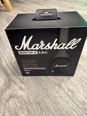 NEW Marshall Monitor II A.N.C. Wireless Noise Cancelling Over-the-Ear Headphones