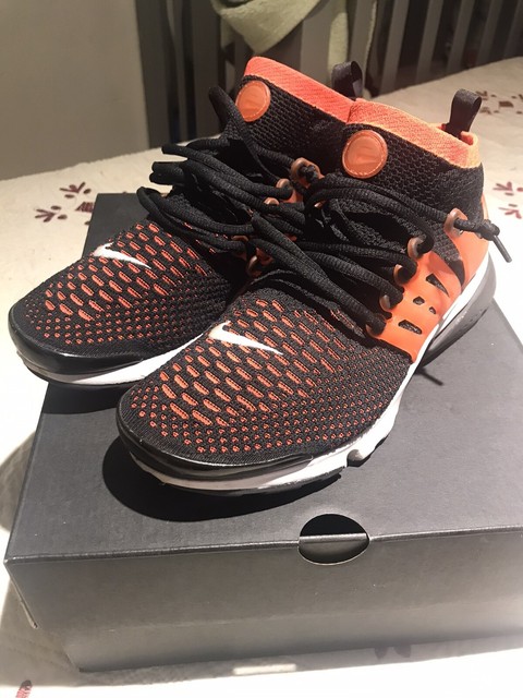 nike air presto black and red