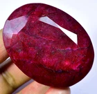 RARE 454.60 Ct Natural HUGE Red Ruby CERTIFIED Museum Grade Oval Loose Gemstone