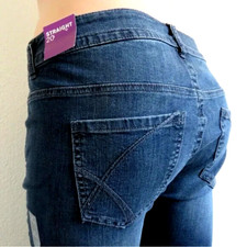 LANE BRYANT Jeans Women s Blue Denim Straight Leg Plus Size 20 Average NWT