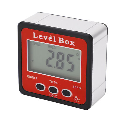 Digital Level Box Genauer Magnetischer Tragbarer Winkelmesser Neigungsmesser