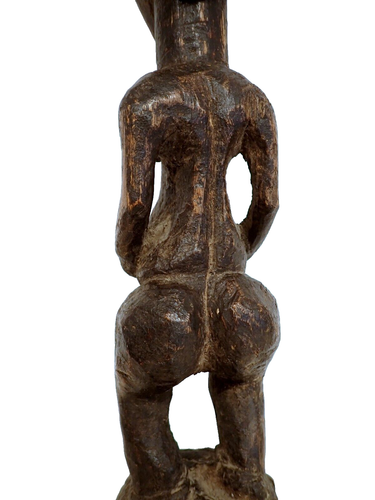 Figura de fertilidad tribal africana escultura de madera Hemba Congo - Imagen 7 de 12