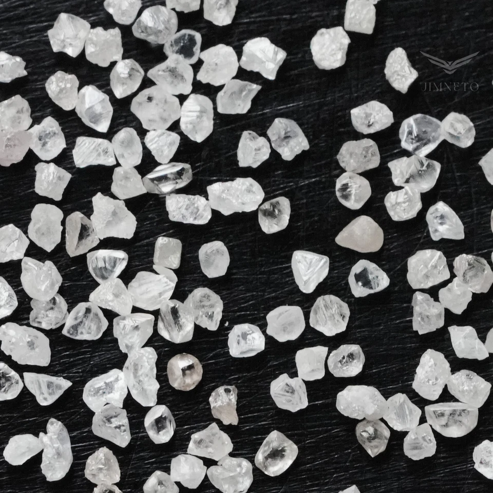 Raw Uncut Rough 100% Natural Loose Diamonds 200+ Premium Diamonds - Image 2 of 4