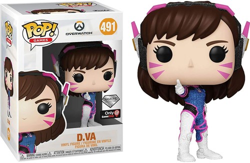 Funko Pop! Jeux Overwatch #491 D.VA Diamant Collecte Gamestop Exclusivité - Neuf Funko Pop! Jeux Overwatch #491 D.VA Diamant Collecte Gamestop Exclusivité - Neuf | Funko Pop | 2 Funko Pop! Jeux Overwatch #491 D.VA Diamant Collecte Gamestop Exclusivité - Neuf | Funko Pop
