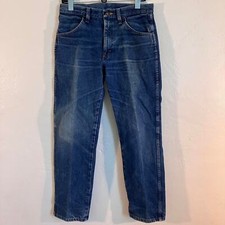 Vintage Y2K Rustler Faded Denim Blue Jeans Western Cowboy