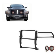 Black Horse Grille Guard Modular Black W5.3led Fits 1994-2001 Dodge Ram 1500 Black Horse Grille Guard Modular Black W5.3led Fits 1994-2001 Dodge Ram 1500