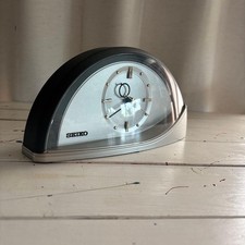 SEIKO / BZ 217 M Retro Postmoderne Vintage Kamin Tisch Tischuhr von JP getestet