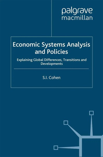 S. Cohen | Economic Systems Analysis And Policies | Taschenbuch | Englisch-image