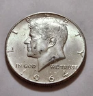 1964 John F Kennedy Half Dollar 90% Silver 50c         (X34)