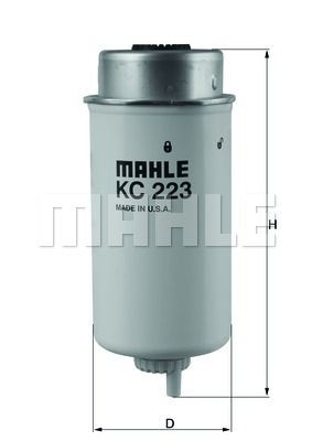 Knecht Mahle Kraftstofffilter Ford KC 223-image