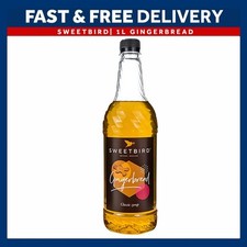 Sweetbird Syrup For Coffee, Soda and Cocktails 1 Litre Vegan Shop Our Full Range