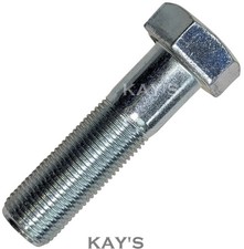 3/8UNF HEXAGON HEAD BOLTS PART THREADED IMPERIAL SCREWS HIGH TENSILE ZINC PLATED