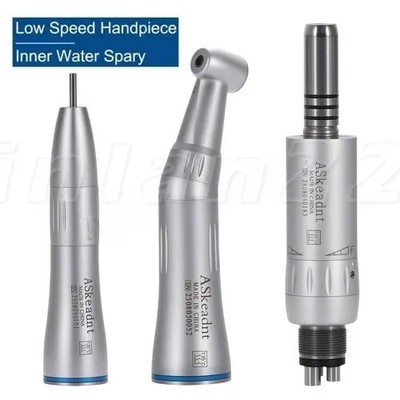 Dental Slow Low Speed Straight Handpiece Air Motor 4Holes E-type NSK STYLE WY4