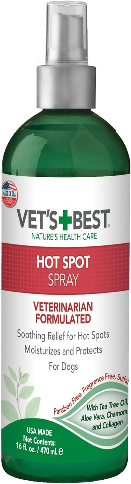 Vet'S Best Dog Hot Spot Itch Relief Spray for Dogs, Dog Hot 